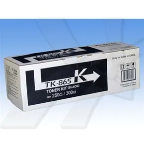 Kyocera originál toner TK865K, black, 20000str., 1T02JZ0EU0, Kyocera 250Ci, 300Ci, O